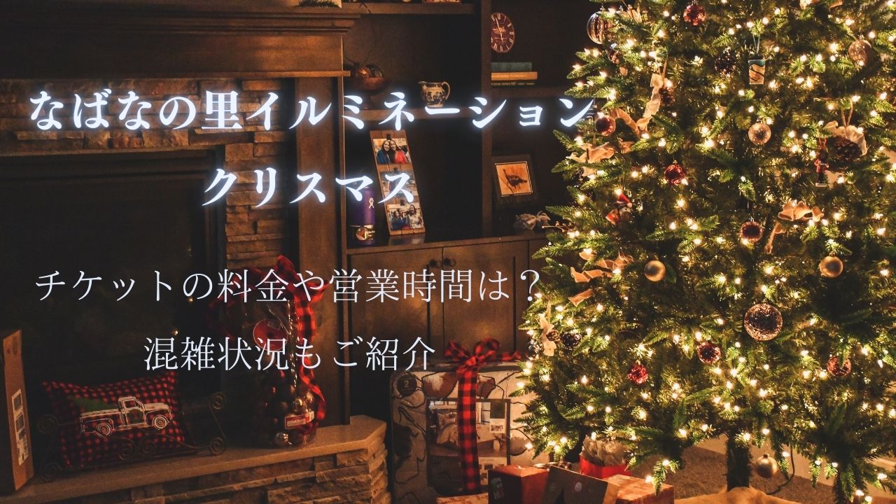 なばなの里イルミネーションクリスマス2024ｰ2025チケットの料金や営業時間は？混雑状況も紹介